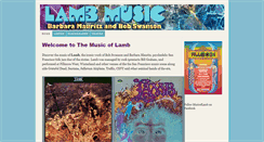 Desktop Screenshot of musicoflamb.com